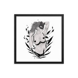 Darkest Vixen Framed Art • Micci Wolfmumma