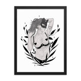 Darkest Vixen Framed Art • Micci Wolfmumma