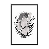 Darkest Vixen Framed Art • Micci Wolfmumma