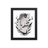 Darkest Vixen Framed Art • Micci Wolfmumma