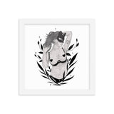 Darkest Vixen Framed Art • Micci Wolfmumma
