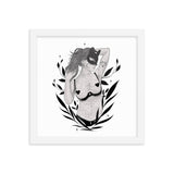Darkest Vixen Framed Art • Micci Wolfmumma
