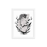 Darkest Vixen Framed Art • Micci Wolfmumma