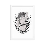 Darkest Vixen Framed Art • Micci Wolfmumma