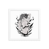 Darkest Vixen Framed Art • Micci Wolfmumma
