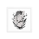 Darkest Vixen Framed Art • Micci Wolfmumma