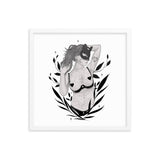 Darkest Vixen Framed Art • Micci Wolfmumma