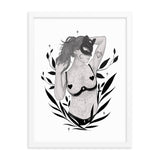Darkest Vixen Framed Art • Micci Wolfmumma