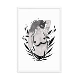 Darkest Vixen Framed Art • Micci Wolfmumma