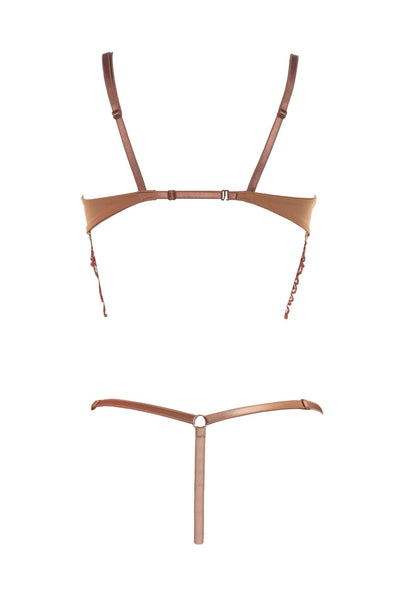 Rose Quartz Genevieve Lingerie Set Demery Jayne