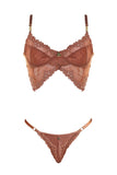 Rose Quartz Genevieve Lingerie Set Demery Jayne