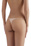 Chantilly Lace Silk Bisque G-String Sandra Silk Australia