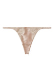 Chantilly Lace Silk Bisque G-String Sandra Silk Australia