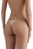 Everyday Champagne Gold Silk G-String Sandra Silk Australia