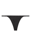 Everyday Black Silk G-String Sandra Silk Australia