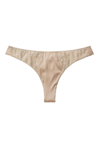 Chantilly Lace Silk Thong Sandra Silk Australia