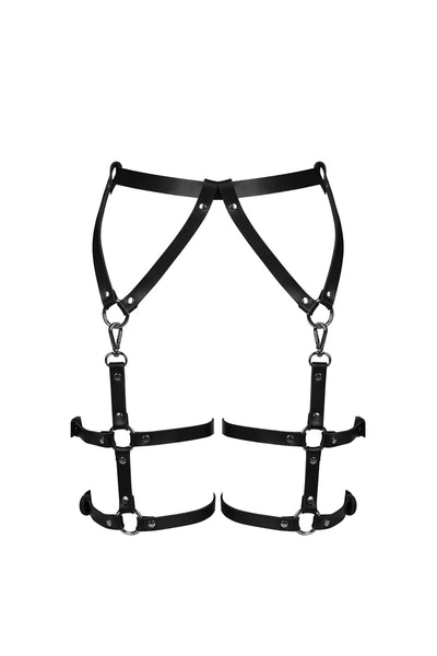Seduction Leather Garter Belt VoyeurX