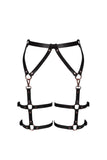 Seduction Rose Gold Garter Belt VoyeurX