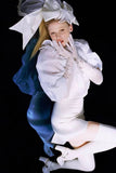 Sigma White Ivory Latex Stockings Elissa Poppy