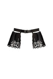 Lilly Leather Skirt VoyeurX
