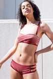 Smoky Pink Velour Lingerie Set K+1%