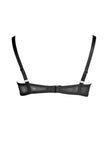 Ava Balconette Leather Bra Something Wicked