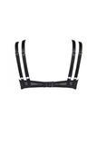 Nina Demi Balconette Leather Bra Something Wicked