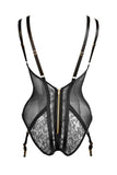 Annabel Chantilly Lace Bodysuit Something Wicked