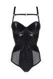 Nina Leather Bodysuit Something Wicked