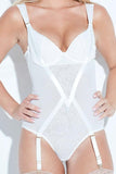 Annabel Chantilly Lace Bodysuit Something Wicked