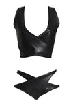 Lexi Soft Cup Leather Bondage Set Something Wicked