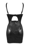 Montana Black Leather Dress Something Wicked