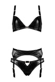 Montana Open Back Leather Set Something Wicked
