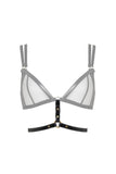 Nina Leather Bra Harness Something Wicked