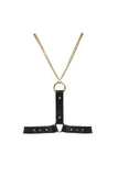 Nina Leather Harness Belt Something Wicked
