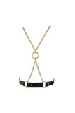 Nina Leather Harness Belt Something Wicked