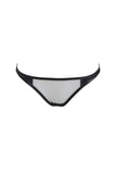 Nina Peep Mini Leather Brief Something Wicked