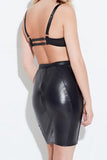 Nina Leather Skirt Something Wicked