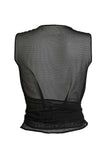 Lexi Sheer Mesh Wrap Top Something Wicked