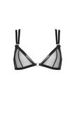 Nina Soft Cup Leather Bra Something Wicked