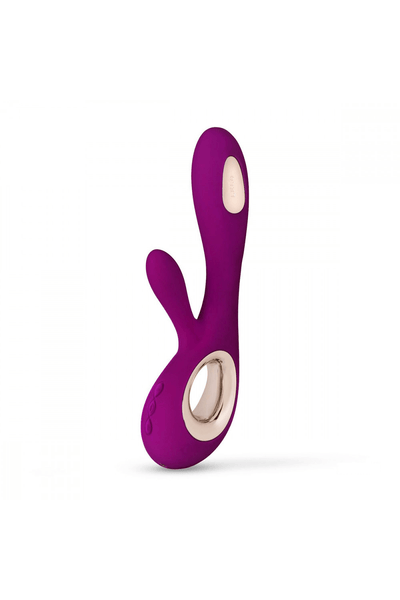Soraya Wave Rabbit Massager • Deep Rose Purple LELO