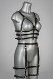 Subjection Eternity Rose Gold Lingerie Set VoyeurX