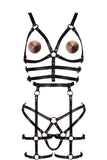 Subjection Eternity Rose Gold Lingerie Set VoyeurX