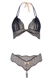 Sydney Dark Pearls Thong Set Bracli