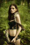 Jasmin Emerald French Lace Set Taryn Winters