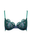 Jasmin Emerald French Lace Demi Bra Taryn Winters
