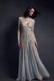 Pilar Sheer Robe Dress Taryn Winters