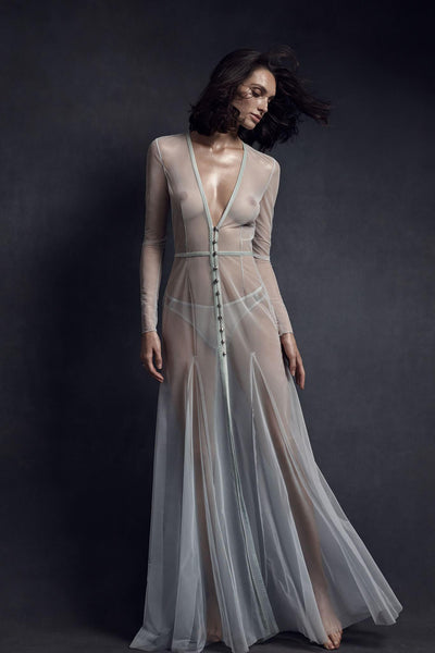 Pilar Sheer Robe Dress Taryn Winters