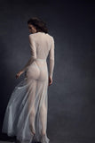Pilar Sheer Robe Dress Taryn Winters