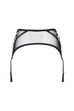 Satine Sheer Black Garter Belt Taryn Winters
